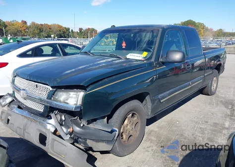 2004 Chevrolet Silverado 1500 Ls from USA, damaged, VIN 2GCEC19T741229012